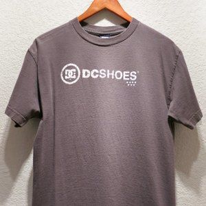 DC Vintage Skate T-Shirt, Medium, Gray
